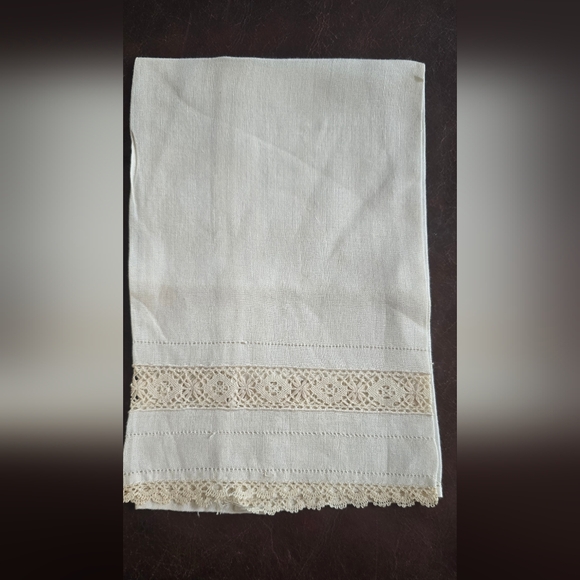 Lot of 5 Antique Tea Towels, Decorative Hand Towels 1920's - 1940's - Picture 9 of 14